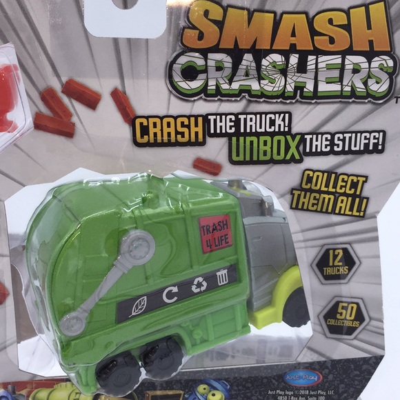 Smash Crashers Sloppy Sam Mystery Series 1 Crash the Truck Unbox the Stuff - Picture 10 of 13